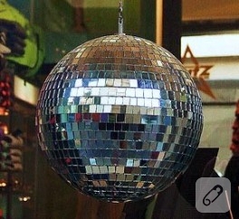 aynalı disko topu nasıl yapılırmış?