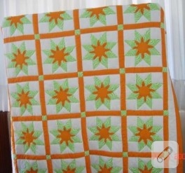 KIRKYAMADAN ÇİÇEKLİ YATAK ÖRTÜSÜ
