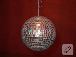 sonunda yaptım ,disco ball :)