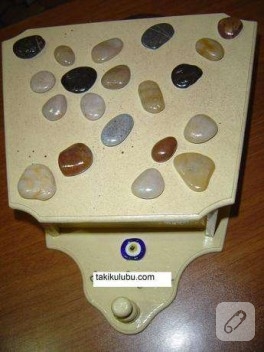 DOĞAL TAŞLI POSTA KUTUSU