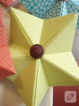 Origami yıldız yapımı