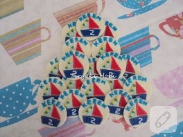 keçe magnet – yelkenli