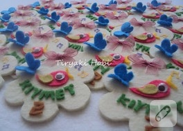 Keçe Magnet – kuş ( Kıymet)