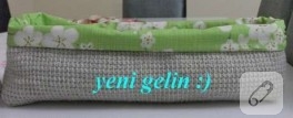 Örgü sepet…