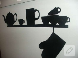 Bulaşık Makinesine Yaptığım Sticker