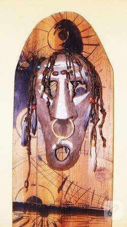 Afrika Maskı Yapımı…
