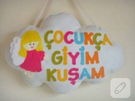Melek Temalı Kapı Süsü