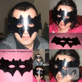 embir batman maskesi yaptı