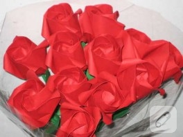 Origami Gül Demeti