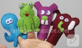 Parmak kuklalar ( Finger Puppet )