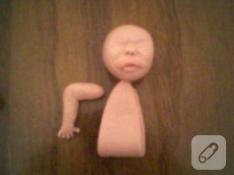 fimo bebek yapımına devam ediyoruz