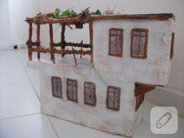 sıfırın altında mâliyetle maket ev yapılır mı?