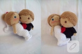 Amigurumi gelin damat