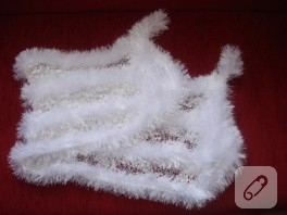 Kirpi Yünden Gelin Şalı