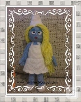 amigurumi şirine ve yapılışı,resimlerle anlatımlı….