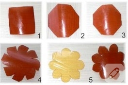 PLASTİKLE HARİKA BİR ÇİÇEK