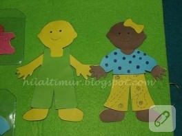 Bebek Giydirme Aktivite Kitabı
