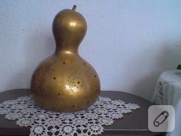 su kabaklarından lambalar