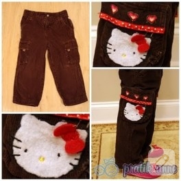 Refashion: Erkek pantolonundan kız pantolonuna