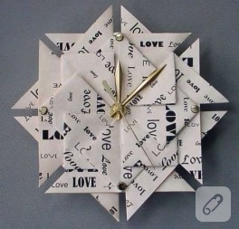 Origamili saatler