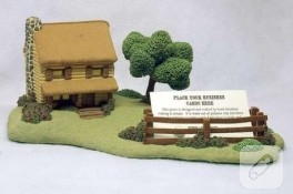 Kartvizit için minyatür bahçe