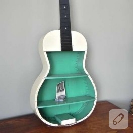Eski gitar Yeni raf…