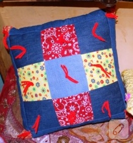 Patchwork yastık