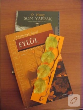 Sonbahar esintili ayraçım da yarışmada:))