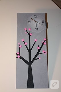 Şık bir saat yapın (eviniz için)