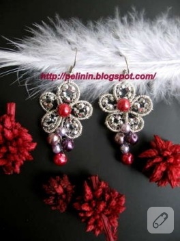 Renkli Bahçe – Tel Dizayn Küpe