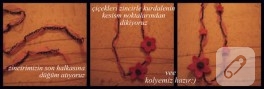 Keçe, Kurdele ve Zincirden Kolye