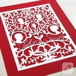 Kaatı ( papercut ) örnekleri