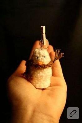 Amigurumi notluk – Kardan Adam