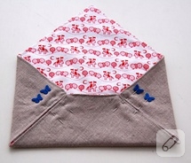 kumaştan zarf