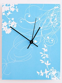 Scrapbooking Kağıdından Saat