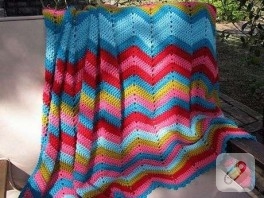 zigzag battaniye