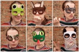 KEÇEDEN ÇOCUKLAR İÇİN MASKE MODELLERİ