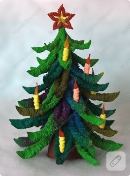 kağıttan noel ağacı
