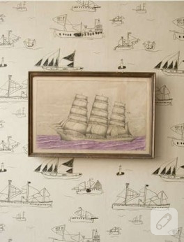 ilginç duvar deseni