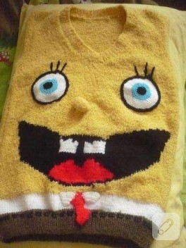 sünger bob süveter