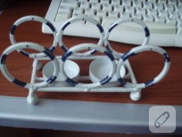 tealight süslemece:) minihobi geldi haanııım:)