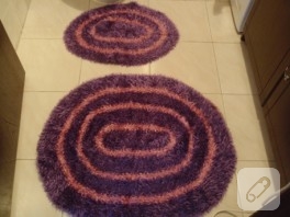 banyo paspası ve yavrusu
