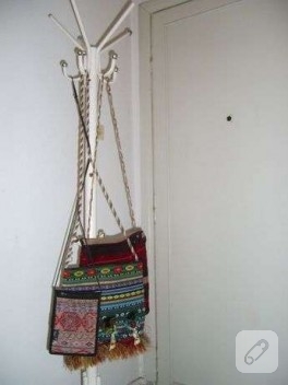 Kilim Desenli Çanta