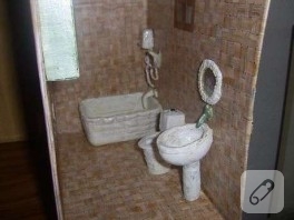 Kartondan Barbie Evimize Banyo Yapalım mı?