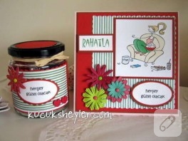 pms kartı ve çikolata