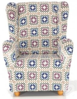 Motif kaplama koltuk