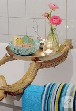 Banyo dekorasyonunda sade şıklık