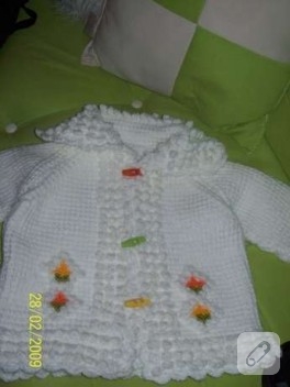 bebek hırkası