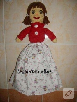 BEBEKLİ ÖRGÜ POŞETLİK