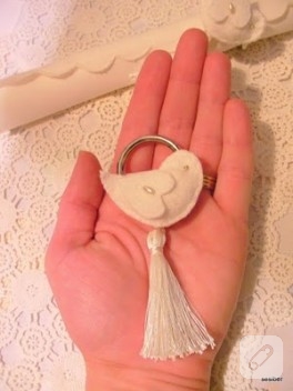 SeSi’den Romantik Kuşlu Peçete Yüzükleri